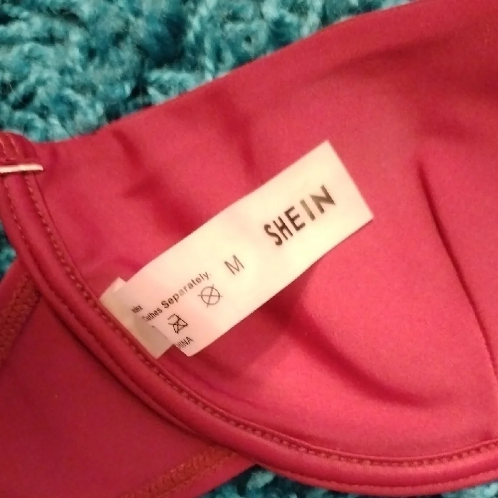 New Burgundy 2 Piece Bikini - Picture 4 of 5